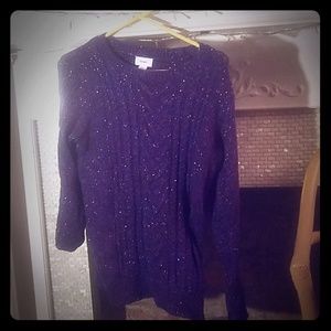 Purple Old Navy sweater